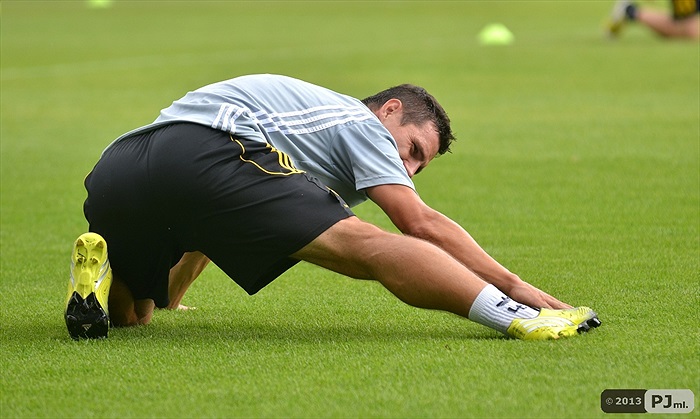 Klokani zpět v Ďolíčku - první trénink na novém trávníku