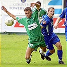 Pospěch fauluje Baláže (Bohemians - Baník, podzim 2002)