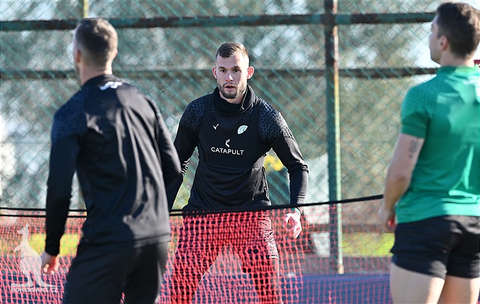 Čtvrteční trénink na soustředění v Turecku