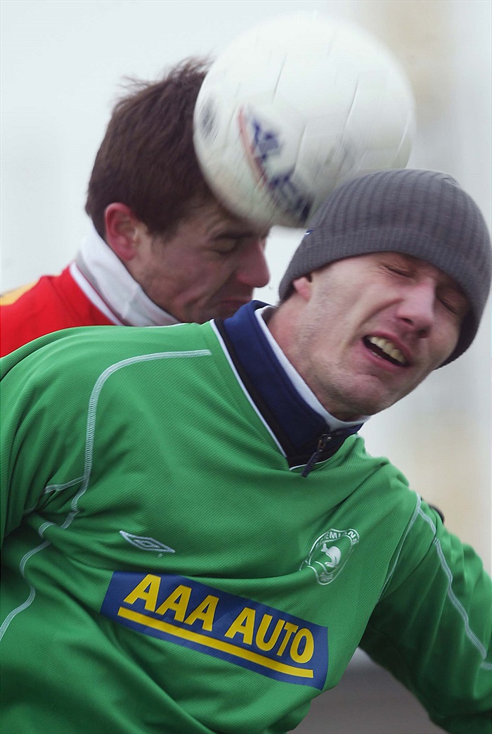 Aleš Bednář, míč a jablonecký Hrotek