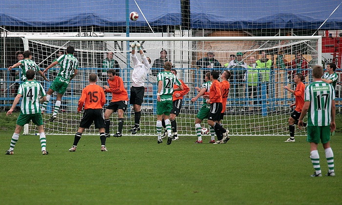 Závar před brankou Fulneku