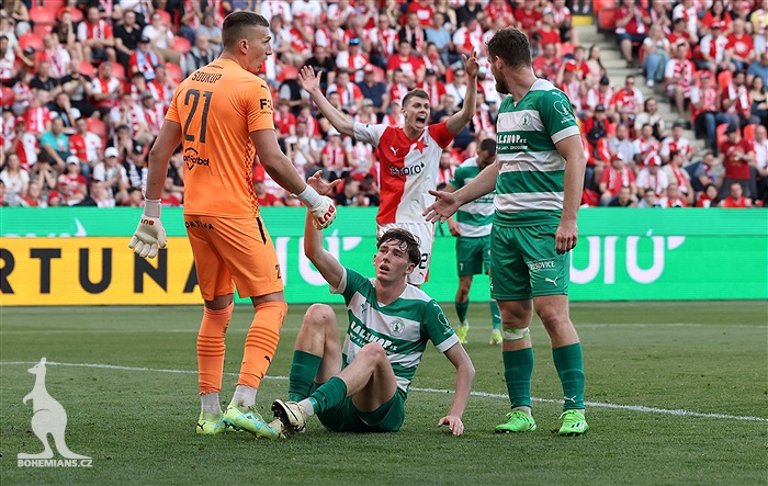 Slavia - Bohemians 2:1 (0:0)