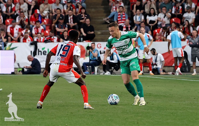 Slavia - Bohemians 2:1 (0:0)