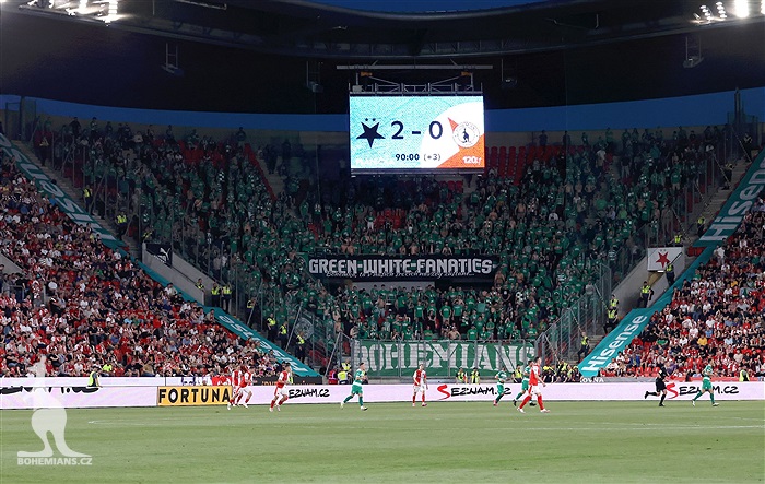 Slavia - Bohemians 2:1 (0:0)