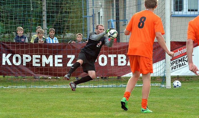 Trénink TJ Sokol Postupice pod vedením trenérů Bohemians