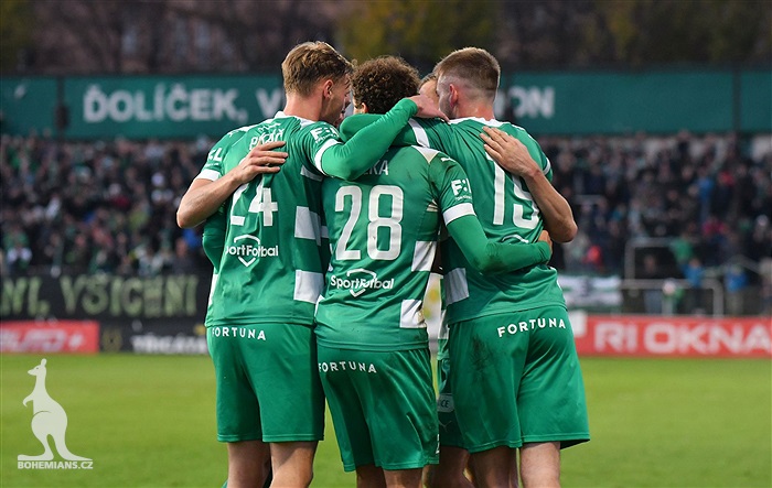 Bohemians - Zlín 3:2 (0:2)