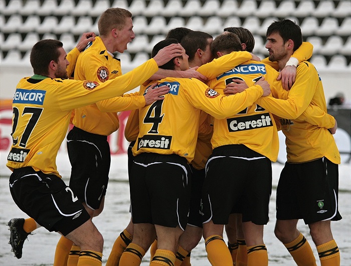 Oslava prvního gólu