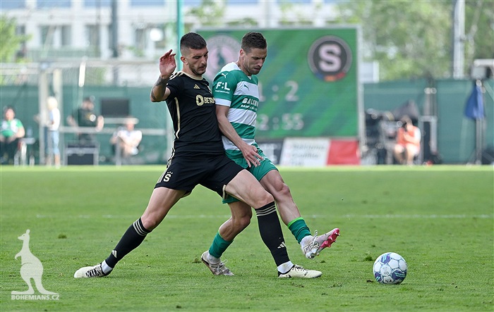 Bohemians - Sparta 1:3 (1:1)