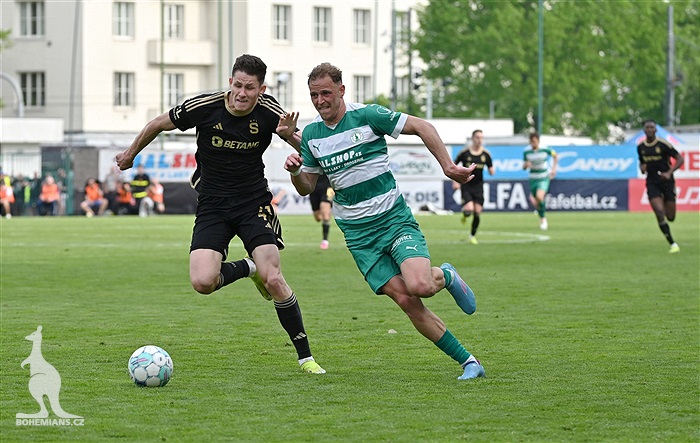 Bohemians - Sparta 1:3 (1:1)