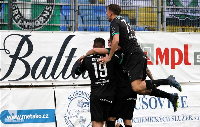 Zlín - Bohemians 2:2 (0:1)