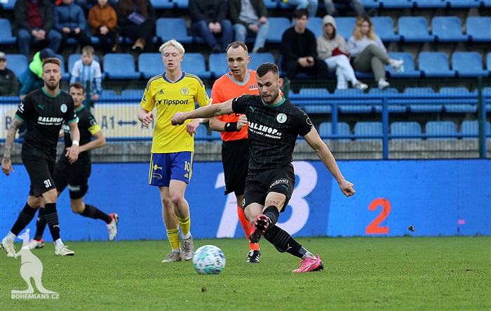 Zlín - Bohemians 2:2 (0:1)