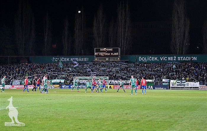Bohemians - Plzeň 0:2 (0:2)
