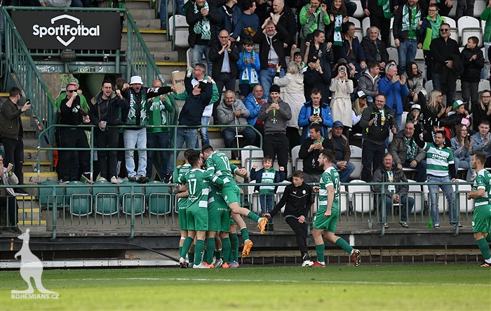 Bohemians - Mladá Boleslav 4:0 (1:0)