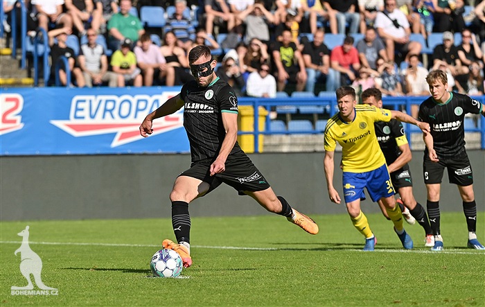Zlín - Bohemians 1:2 (1:1)