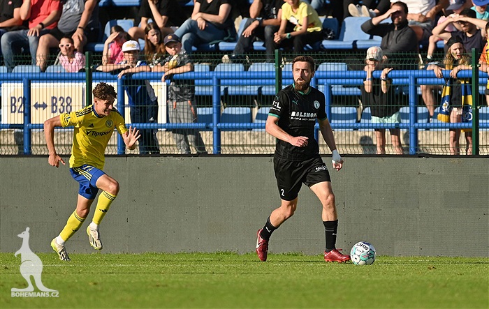 Zlín - Bohemians 1:2 (1:1)