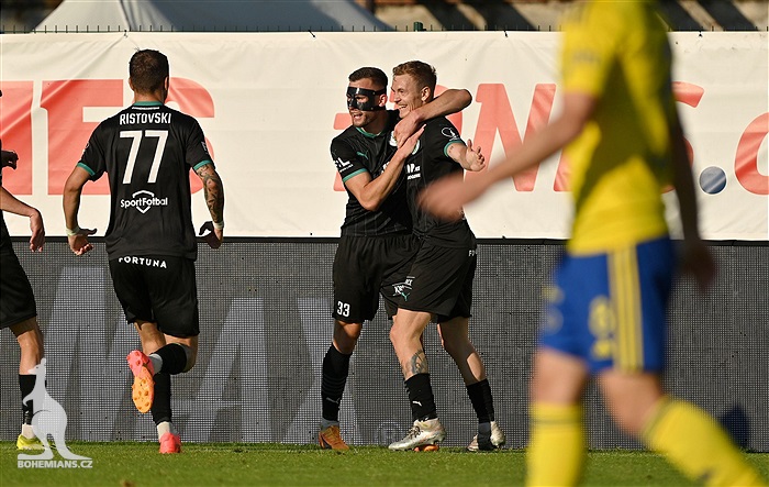 Zlín - Bohemians 1:2 (1:1)
