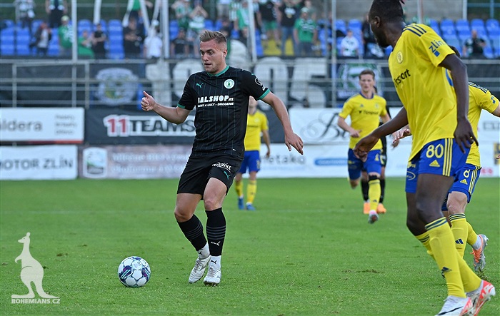 Zlín - Bohemians 1:2 (1:1)