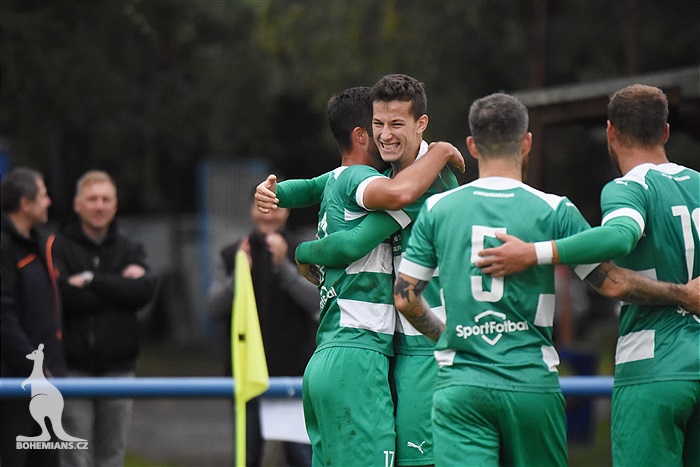 Bohemians B - Domažlice 5:0 (2:0)