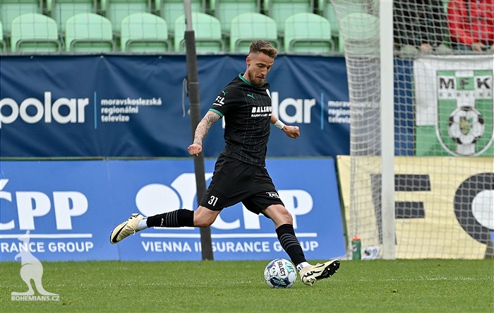 Karviná - Bohemians 1:1 (0:0)