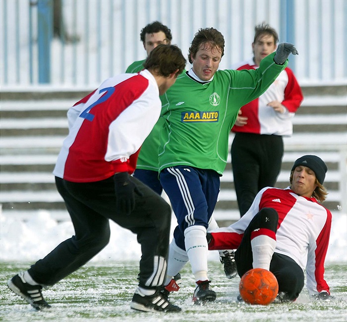 Čapek proti přesile (Slavia B - Bohemians, leden 04)