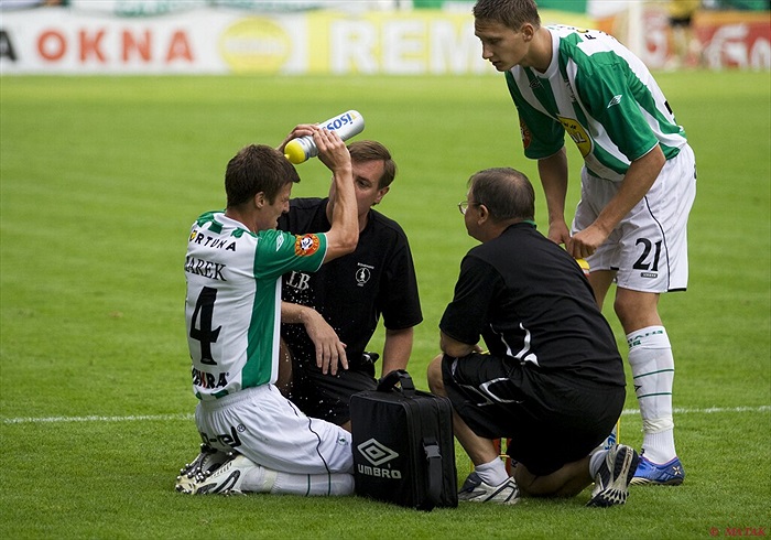 Ošetřovaný Lukáš Marek