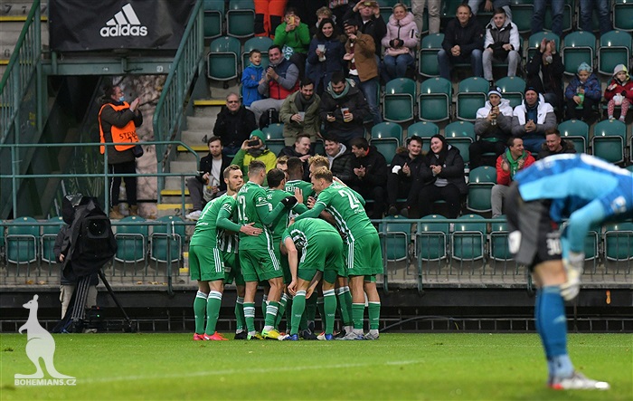 Bohemians - Dynamo ČB 3:1 (2:0)