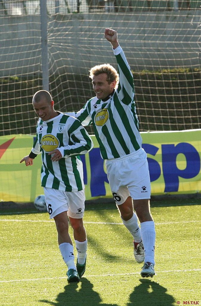 Gólová radost Pavla Haška a Lukáše Matůše.