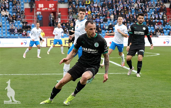 Baník Ostrava - Bohemians 1:1 (1:0)