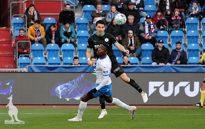Baník Ostrava - Bohemians 1:1 (1:0)