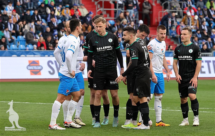 Baník Ostrava - Bohemians 1:1 (1:0)