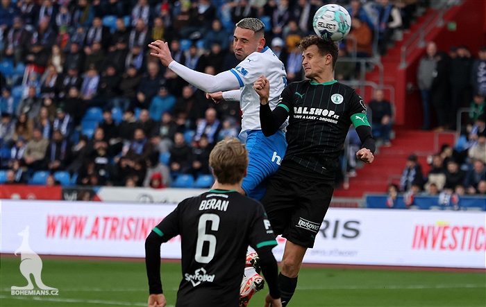 Baník Ostrava - Bohemians 1:1 (1:0)