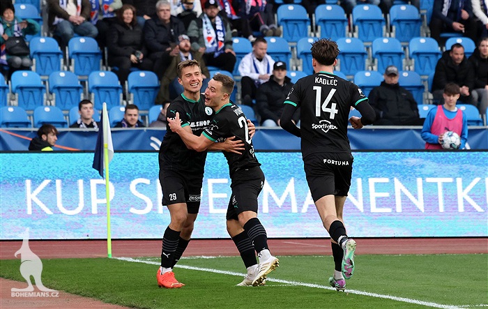 Baník Ostrava - Bohemians 1:1 (1:0)
