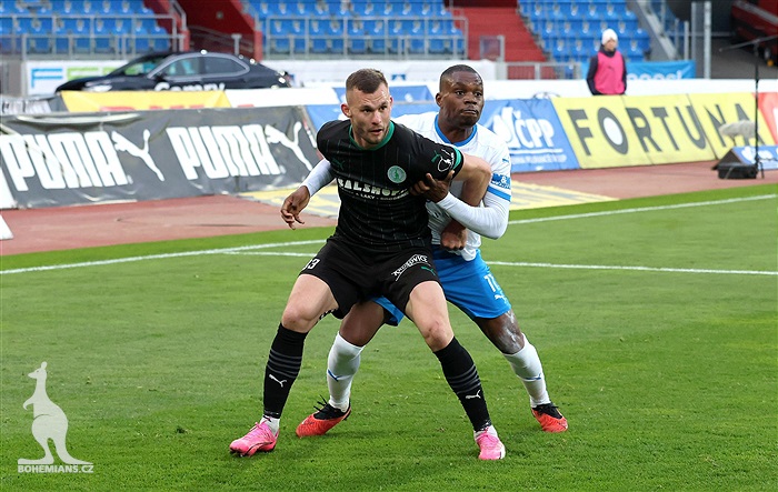 Baník Ostrava - Bohemians 1:1 (1:0)