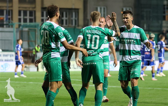 Bohemians - Olomouc 3:2 (1:2)