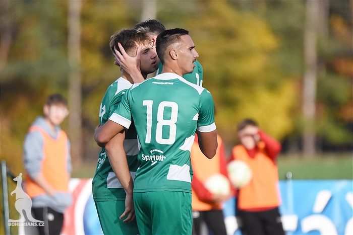 Povltavská fotbalová akademi - Bohemians B 1:2 (1:1)