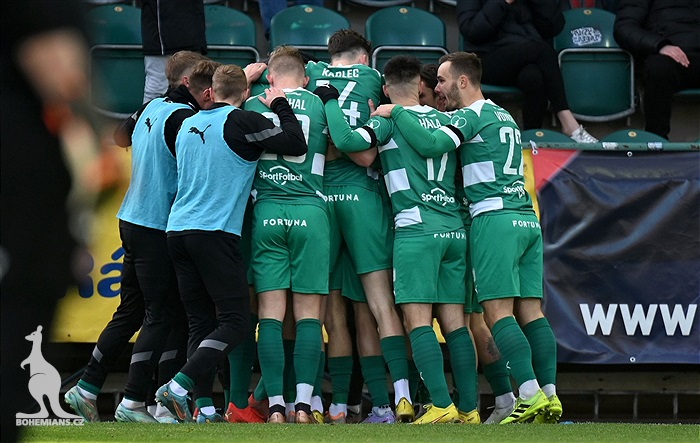 Bohemians - Brno 1:1 (0:0)