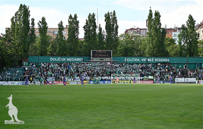 Bohemians - Pardubice 0:1 (0:0)
