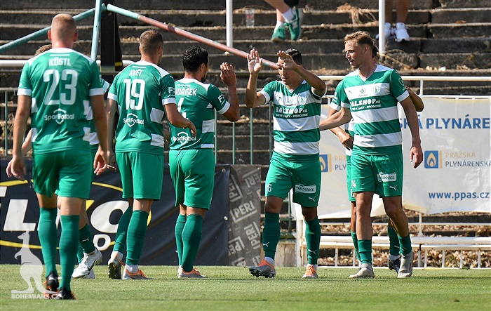 Bohemians - Příbram 2:2 (2:0)