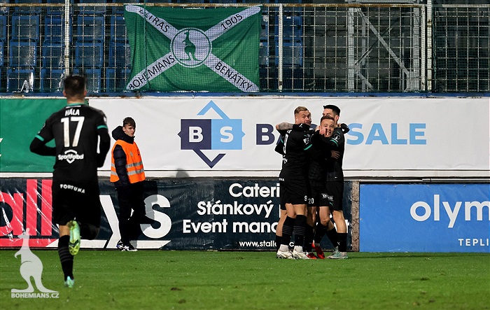 Teplice - Bohemians 1:1 (1:0)