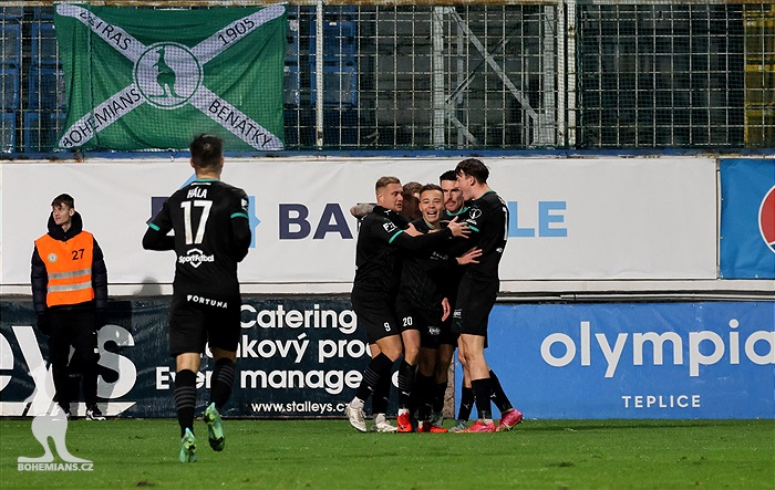 Teplice - Bohemians 1:1 (1:0)