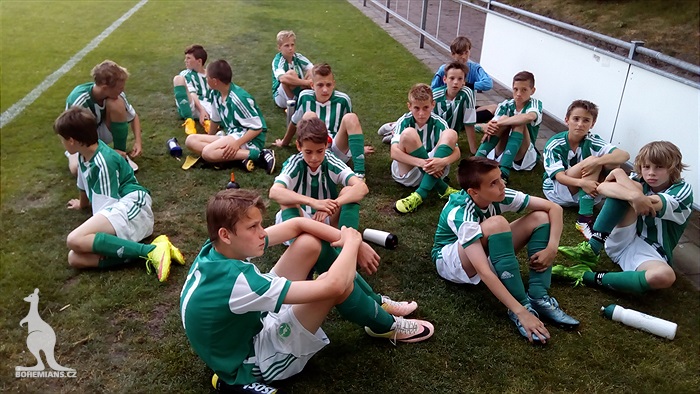 Hráči kategorie U13 na turnaji v Nizozemí