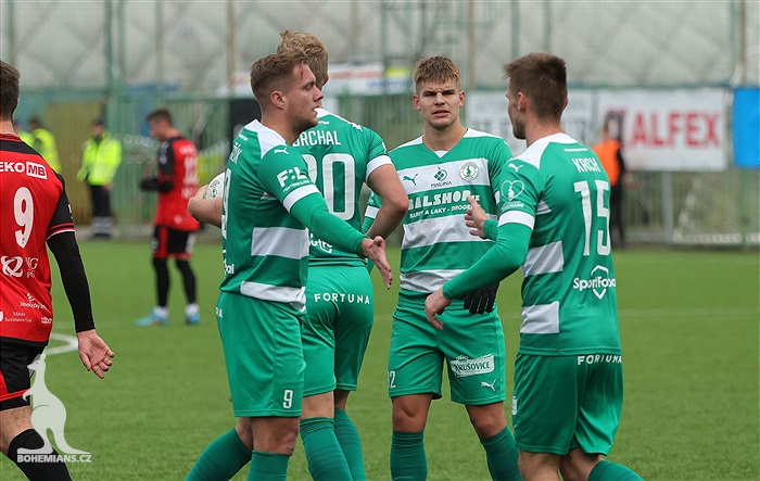 Táborsko - Bohemians 1:3 (0:1)