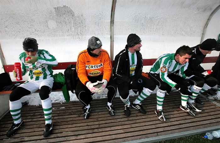 Lavička Bohemky o poločase