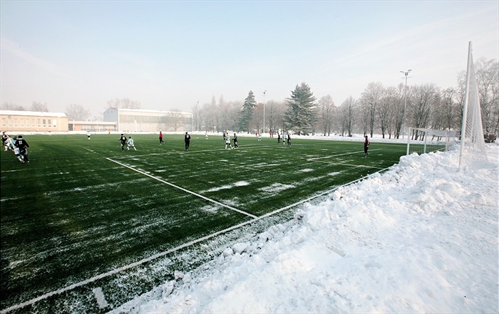 Zimní hřiště v Nymburku