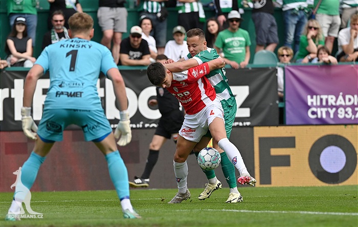 Bohemians - Pardubice 2:1 (1:0)