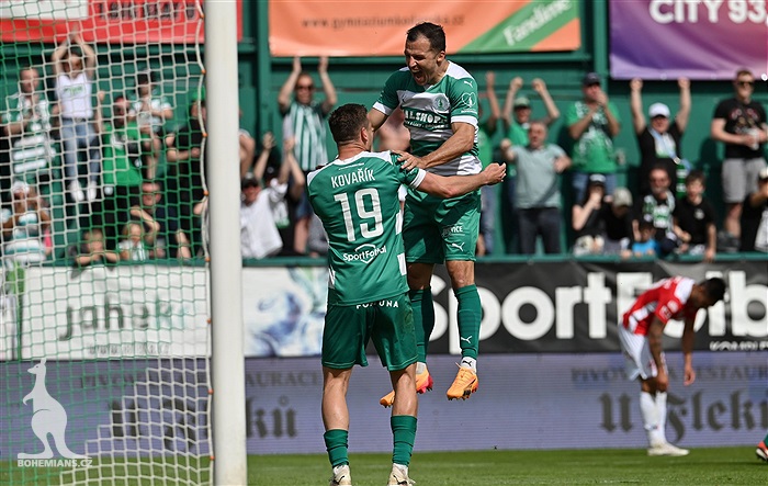 Bohemians - Pardubice 2:1 (1:0)