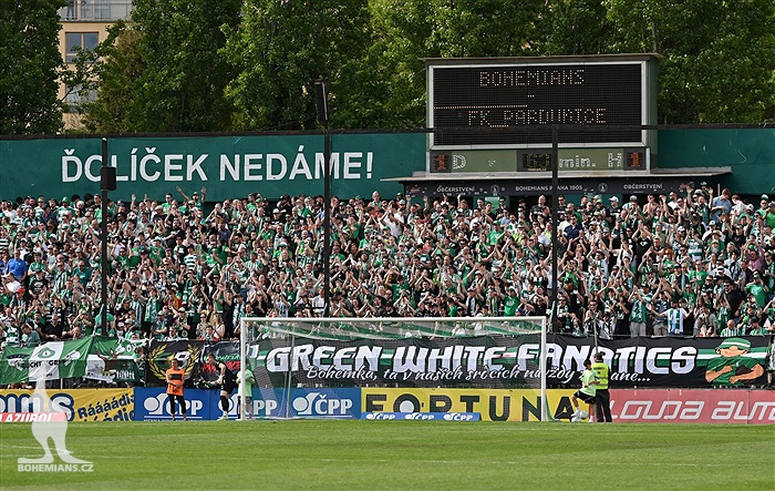 Bohemians - Pardubice 2:1 (1:0)