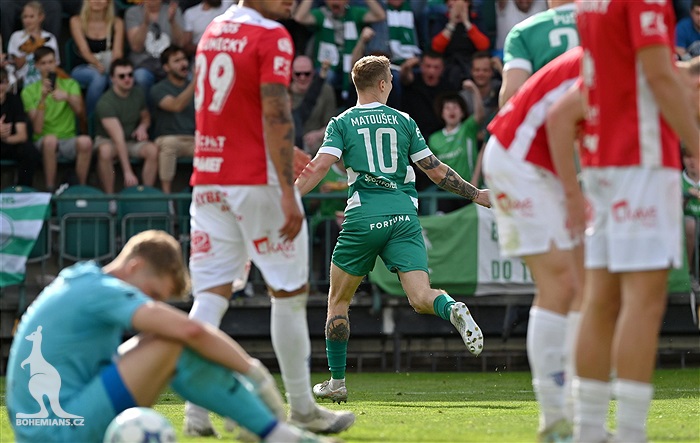 Bohemians - Pardubice 2:1 (1:0)
