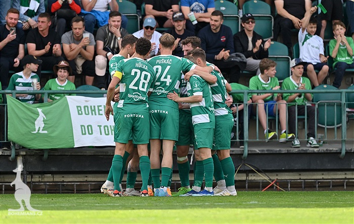 Bohemians - Pardubice 2:1 (1:0)