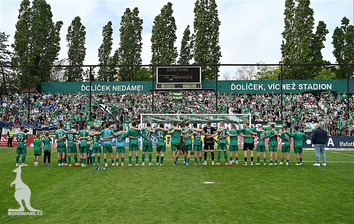 Bohemians - Pardubice 2:1 (1:0)